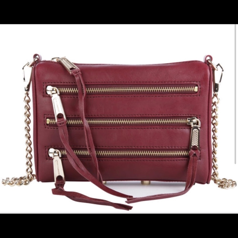 Rebecca Minkoff mini 5 zip